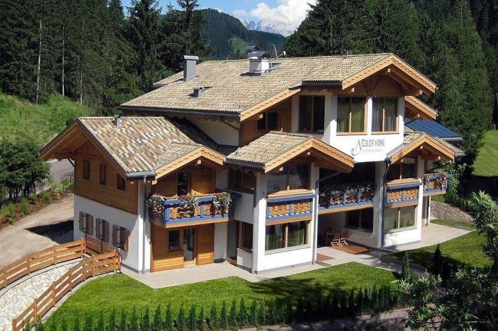 Color Home Suite Apartments Predazzo Bagian luar foto